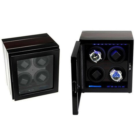 Cutie intors ceasuri automatice iUni, Luxury Watch Winder 4 Mahon